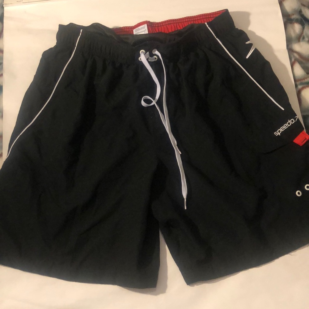 Black XL speedo swim trunks